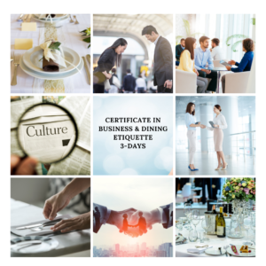 Certificate in Business & Dining Etiquette Trainer Program