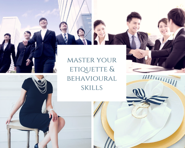 VIP Coaching on Master Your Etiquette & Behavioural Skills