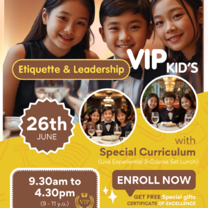 VIP Kid's Etiquette Pass (Ages 9-11)
