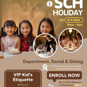 Social & Dining Etiquette (Ages 6–8)